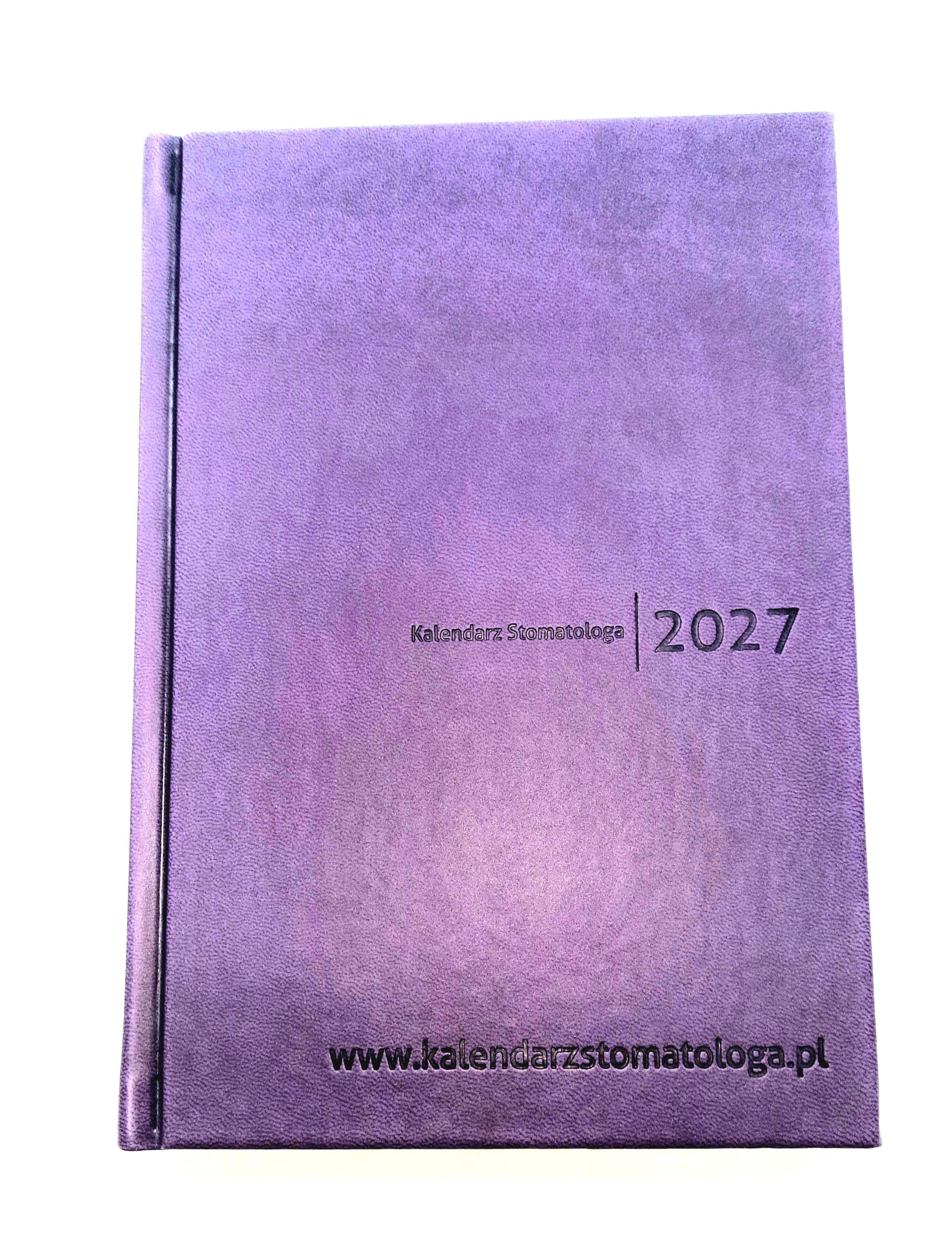 Kalendarz Stomatologa 2027 fiolet