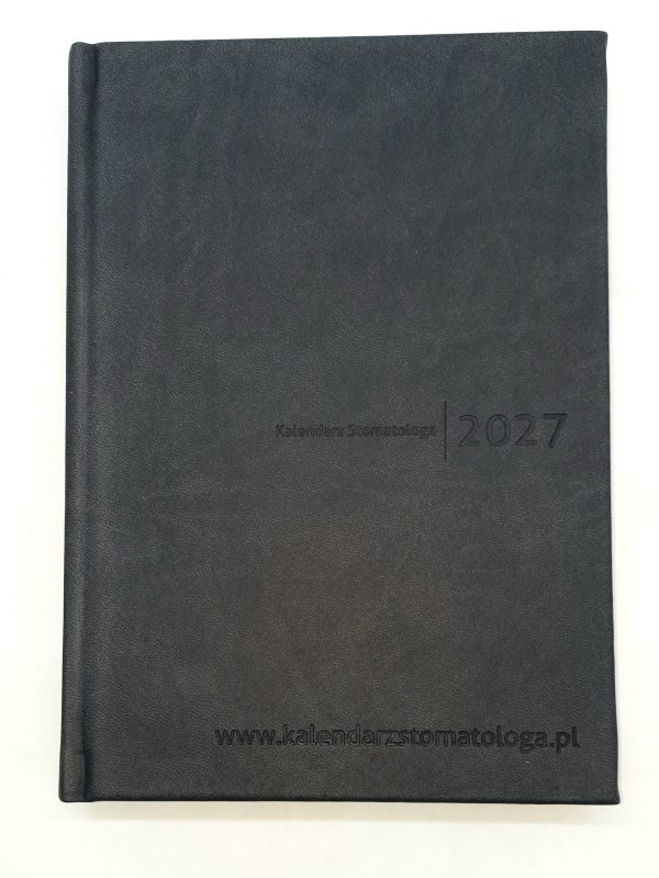kalendarz stomatologa 2027 grafit