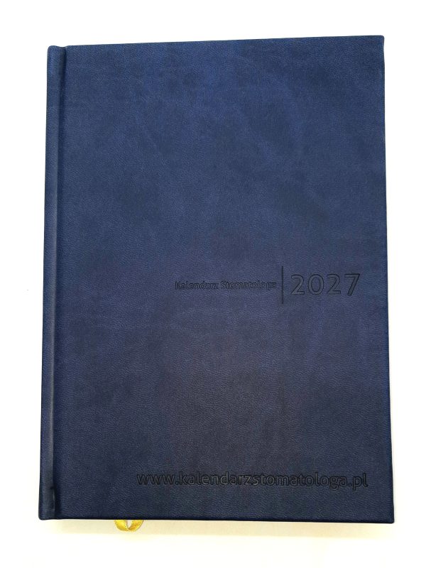 kalendarz stomatologa 2027 granat