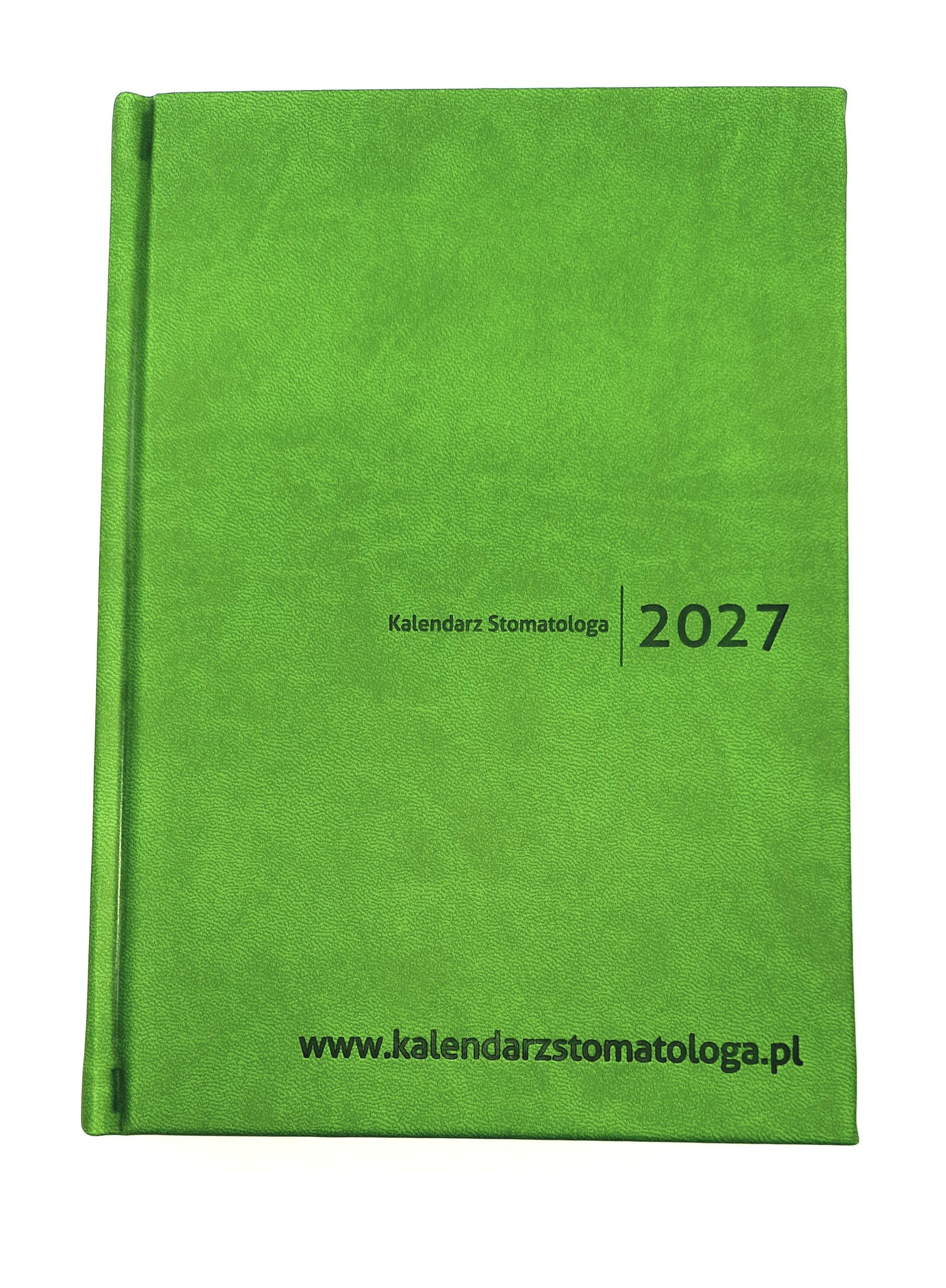 Kalendarz Stomatologa 2027 zielony