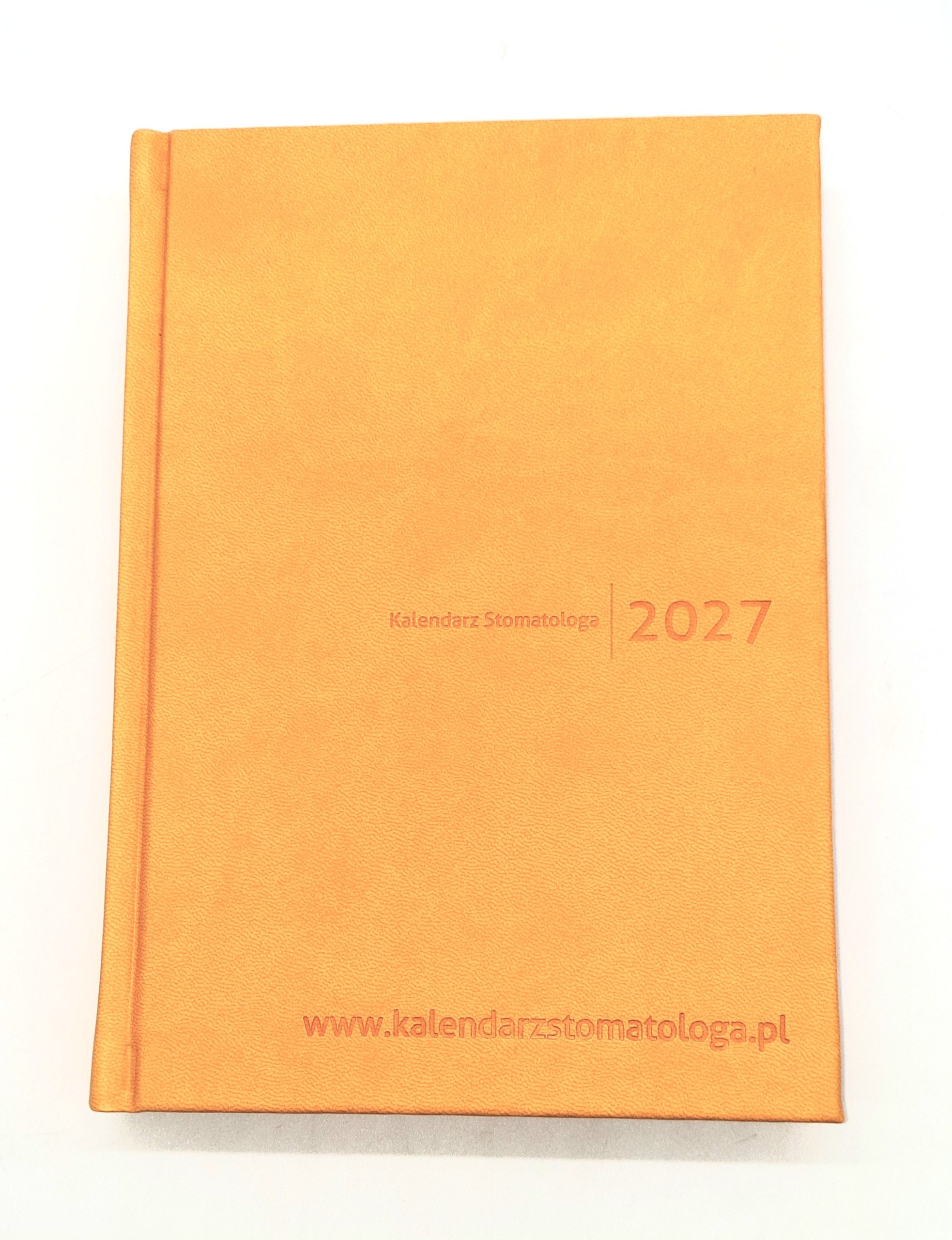 Kalendarz Stomatologa 2027 żółty